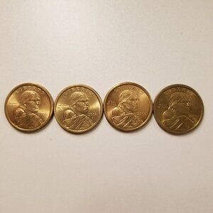 The 2000-P "Cheerios" Sacagawea Dollar Coin (Four 2000-P)